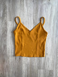 Mustard Cami Top