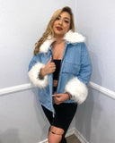 Addison Oversize Jacket w/ Removable Fur