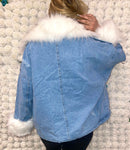 Addison Oversize Jacket w/ Removable Fur